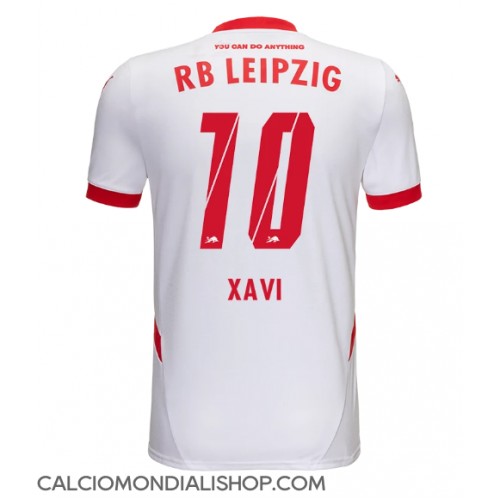 Maglie da calcio RB Leipzig Xavi Simons #10 Prima Maglia 2024-25 Manica Corta